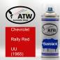 Preview: Chevrolet, Rally Red, UU (1965): 400ml Sprühdose, von ATW Autoteile West.